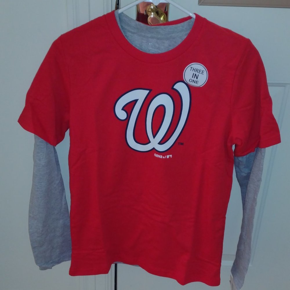 Youth Washington Nationals Three IN One Tee Shirts
